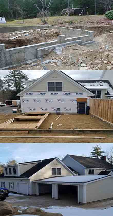 construction and remodeling service to include additions and home repairs in MA and NH