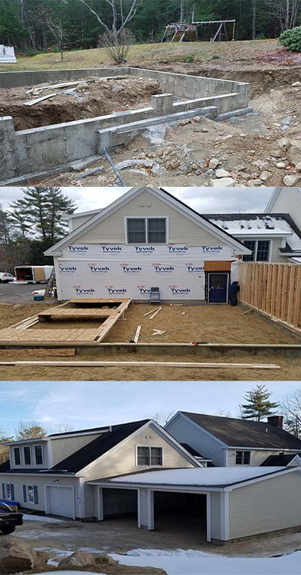 Littleton construction and remodeling service to include additions and home repairs in MA and NH