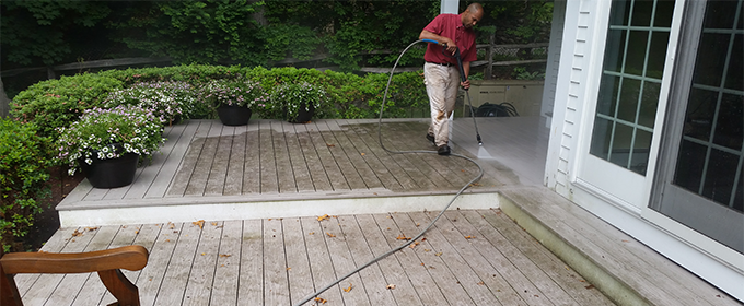 Lowell deck cleaning, mold, mildew removal  power washing