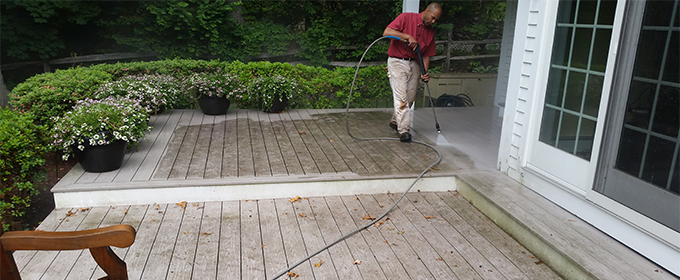 Townsend deck cleaning, mold, mildew removal  power washing