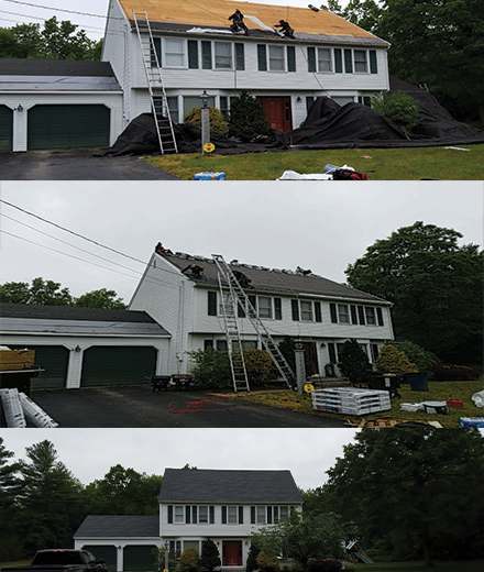 Reading roofing contractors serving MA and NH